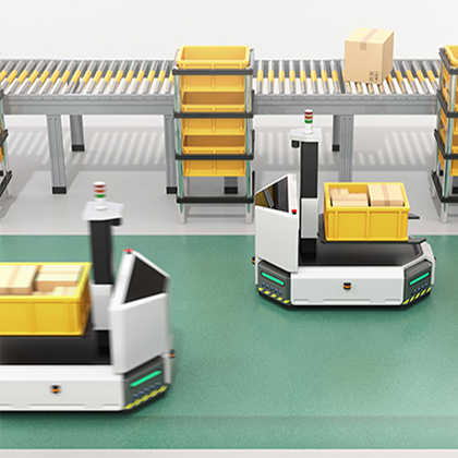 AGV(Automated Guided Vehicle) Robot